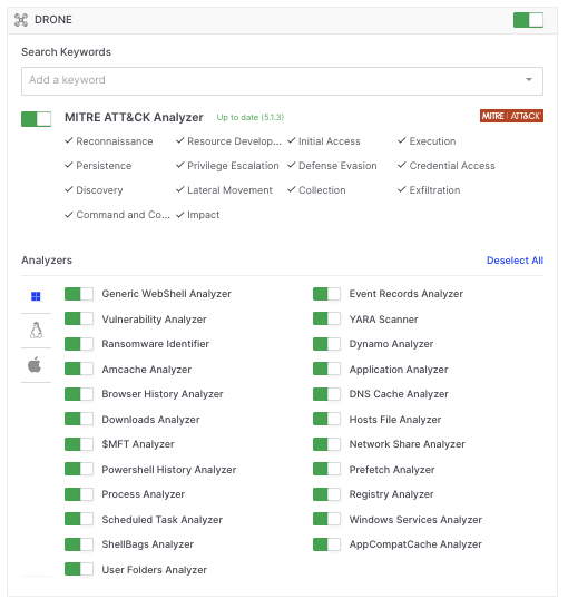 Automated Compromise Assessment With DRONE - screenshot_1