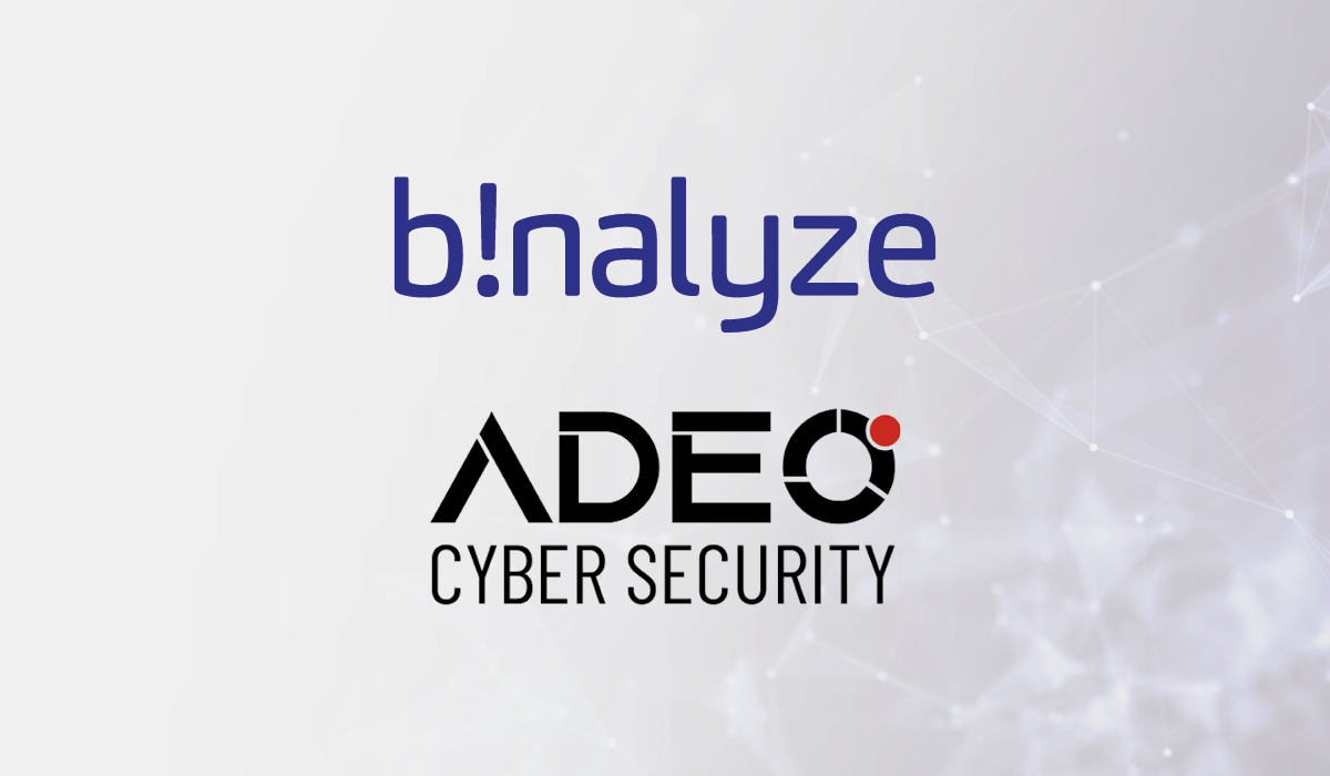 Binalyze ADEO Cyber Security partnership